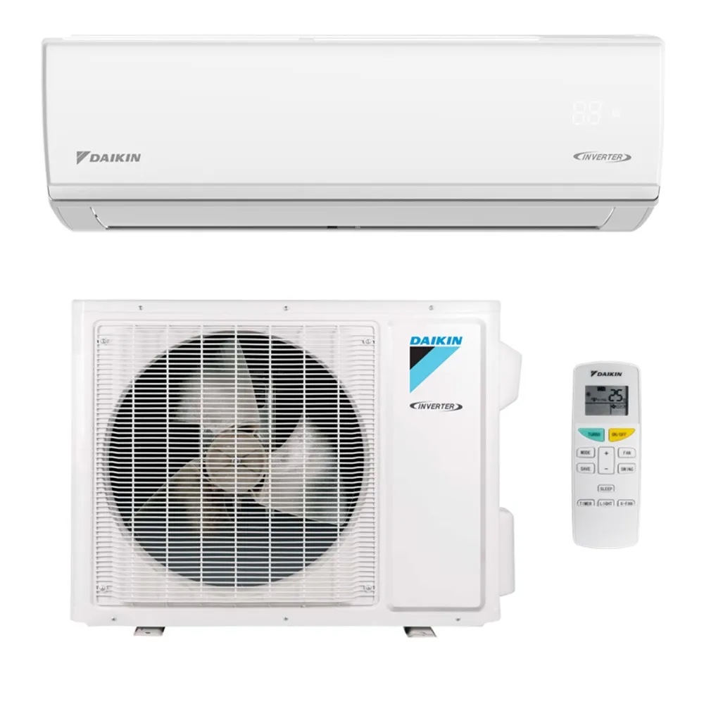 AIRE ACONDIONADO TIPO MINI SPLIT TECNOLOGIA INVERTER EFICIENCA SEER 18 CAPACIDAD 12000 BTU, 220V, DAIKIN FTKS12GL216A/RKS12GL216A