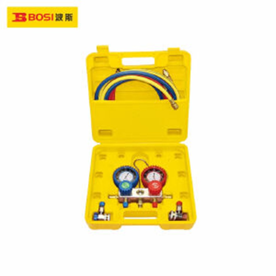 JUEGO DE MANOMETROS, MARCA BOSI TOOLS, MODELO BS521415