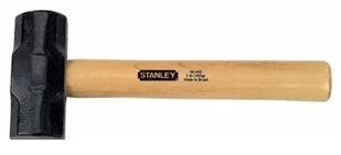 ALMADANA DE 6 LIBRAS, MANGO DE MADERA, MARCA STANLEY, MODELO 56-606