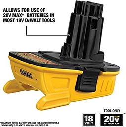 [DW-DCA1820] ADAPTADOR DE BATERIA, MARCA DEWALT, MODELO DCA1820