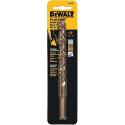 [DWA1232] BROCA PARA METAL 1/2" CON REVESTIMIENTO DE COBALTO, MARCA DEWALT, MODELO DWA1232