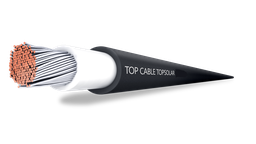 [TOP CABLE-SOLAR-H1Z2Z2-NEGRO-MT] CABLE DE COBRE ESTAÑADO, 1X6mm² (#10AWG), 1500V, COLOR NEGRO (METROS)
