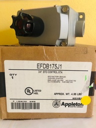 [PE-EFDB175J1] CAJA DE REGISTRO A PRUEBA DE EXPLOSION PARA LUZ PILOTO, MODELO EFDB175J1, MARCA APPLETON