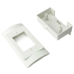 [H-MCRFW-REB] CAJA PLASTICA 2"X4" PARA INSTALACION LATERAL EN CANALETA PLASTICA DE 4.5", MARCA HELLERMANN TYTON