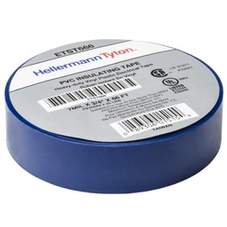 [H904-00022/ETST666] CINTA AISLANTE COLOR AZUL 0.75" MARCA HELLERMANN TYTON