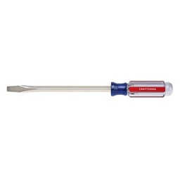 [CRAFTSMAN-CMHT65026] DESTORNILLADOR PLANO ACETATO ESTANDAR BARRA CUADRADA, DE 8", MARCA CRAFTSMAN, MODELO CMHT65026