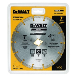 [DW47702HP] DISCO CORTE DE CONCRETO 7", MARCA DEWALT, MODELO 47702HP