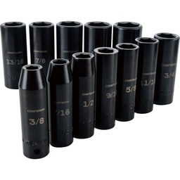 [CRAFTSMAN-CMMT15886] JUEGO DE CUBOS DE IMPACTO DE 12 PIEZAS EN PULGADAS, MARCA CRAFTSMAN, MODELO CMMT15886
