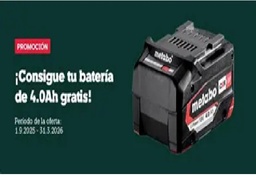[PROMO-METABO] PROMO CORDLESS - TALADRO PERCUTOR SB 18 LTX BL I (CARGADOR ASC55 + Bateria 4.0AH)