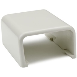 [H-TSR2FW-14] UNION PARA CANALETA PLASTICA DE 1-1/4", 6' DE LARGO, COLOR IVORY, MARCA HELLERMANN TYTON