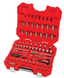 [CRAFTSMAN-CMMT45304] JUEGO DE HERRAMIENTAS MECANICAS DE 105 PIEZAS, DE 1/4" Y 3/8", MARCA CRAFTSMAN, MODELO CMMT45304