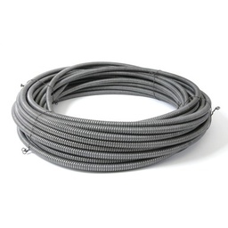 [RIDGID 87597] CABLE DE BOBINADO INTEGRAL DE 1/2” (12 MM) X 75’ (23 M) PARA MAQUINA A TAMBOR K-400, MARCA RIDGID, MODELO 87597